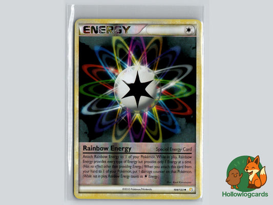 Rainbow Energy (104/123) - HeartGold & SoulSilver Pokémon Card