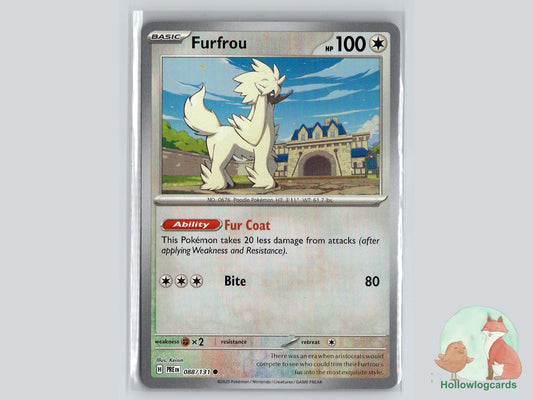 Furfrou (088/131) - Prismatic Evolutions Pokémon Card