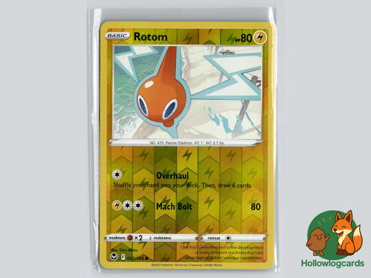 Rotom (053/195) - Silver Tempest Pokémon Card