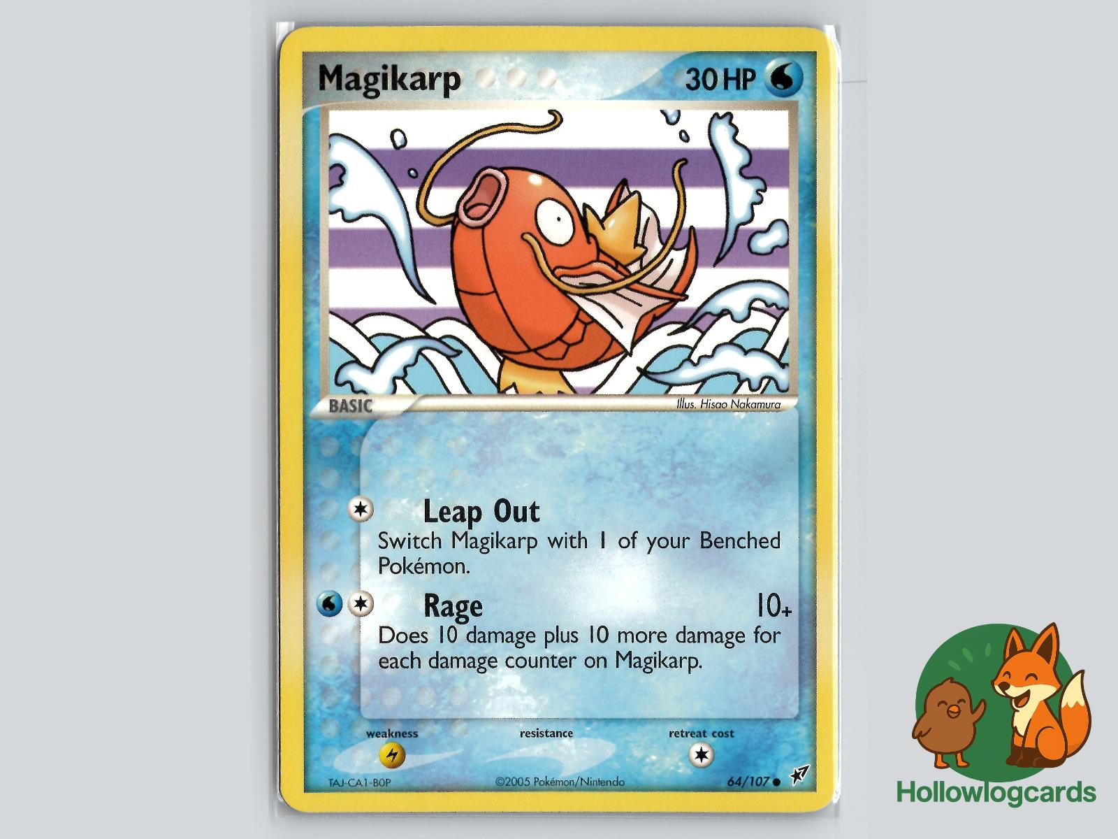 Magikarp (64/107) - Deoxys Pokémon Card