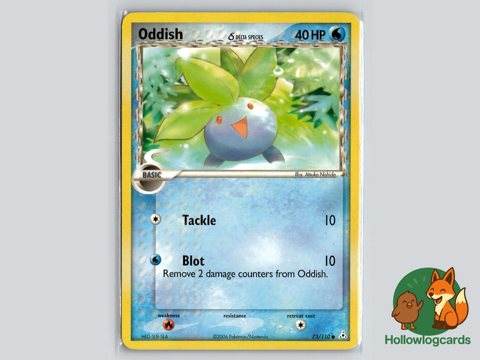 Oddish (73/110) - Holon Phantoms Pokémon Card