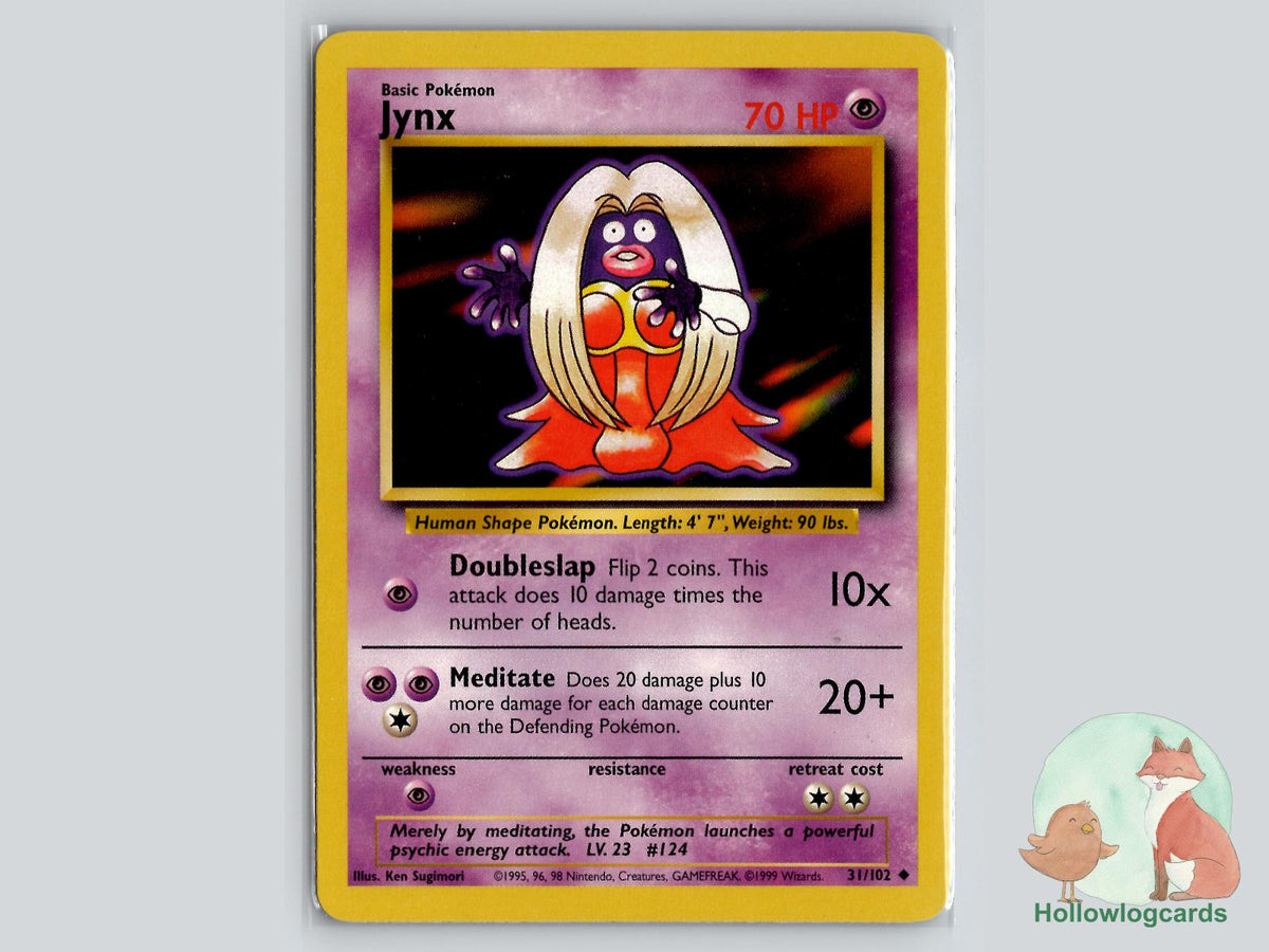 Jynx (31/102) - Base Pokémon Card