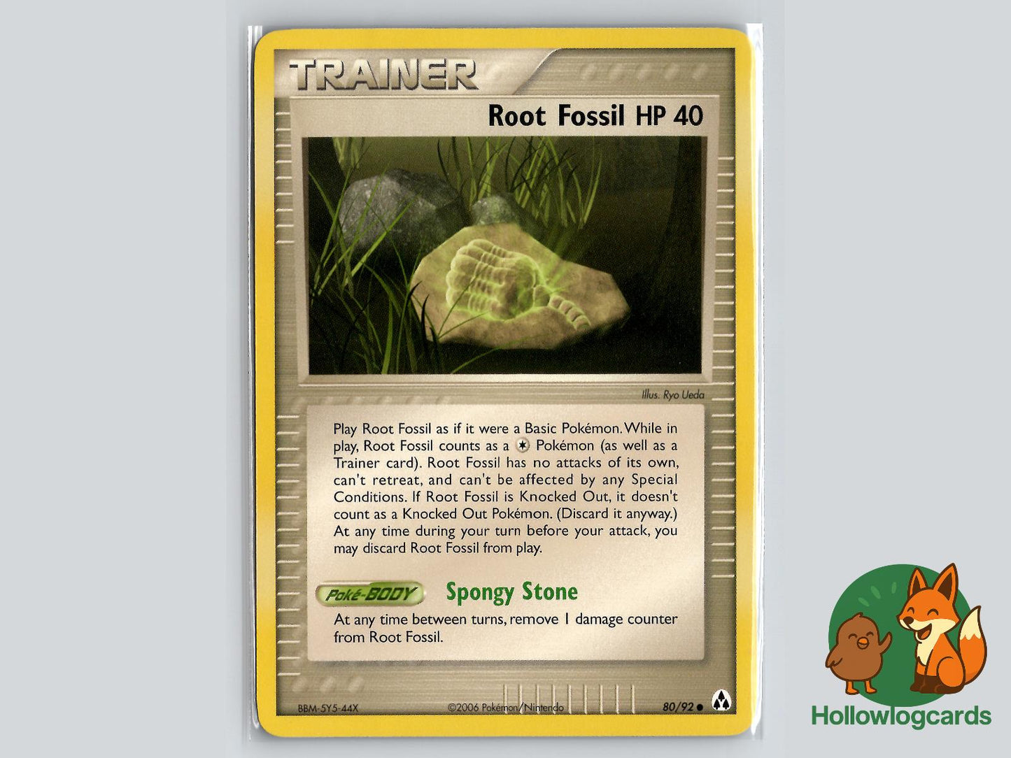 Root Fossil (80/92) - Legend Maker Pokémon Card