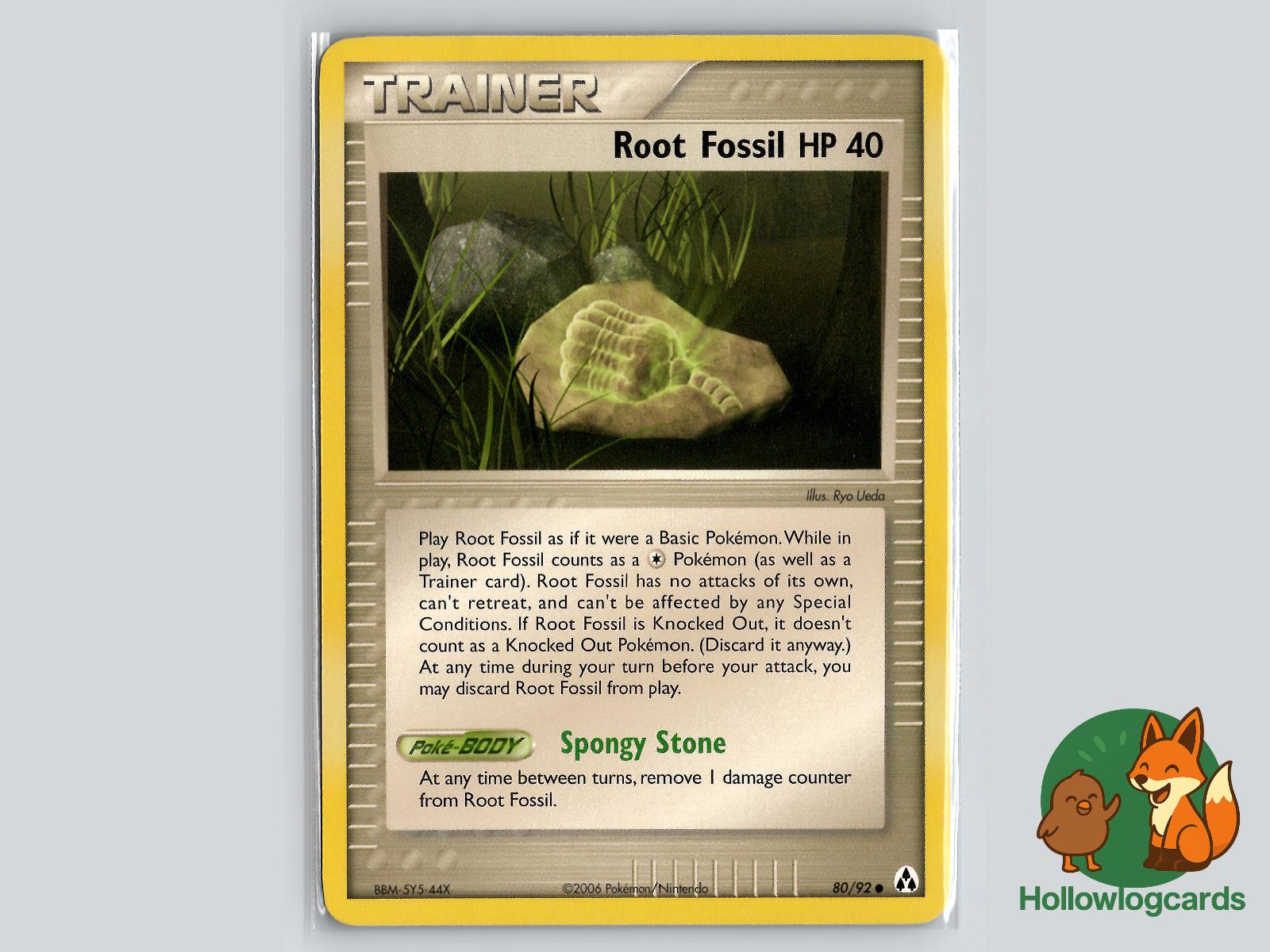 Root Fossil (80/92) - Legend Maker Pokémon Card