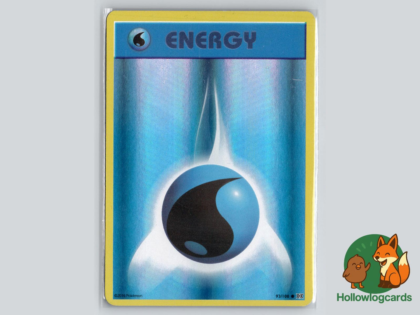 Water Energy (93/108) - Evolutions Pokémon Card