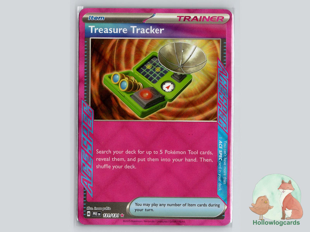 Treasure Tracker (131/131) - Prismatic Evolutions Pokémon Card
