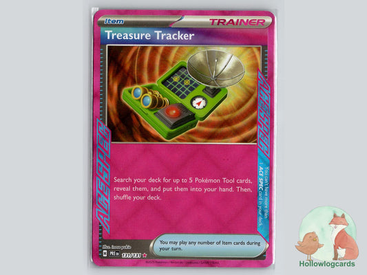 Treasure Tracker (131/131) - Prismatic Evolutions Pokémon Card