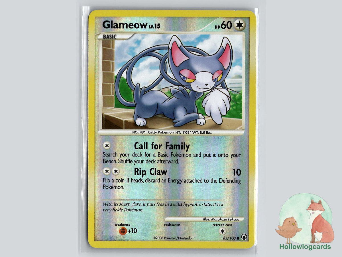 Glameow (65/100) - Majestic Dawn Pokémon Card