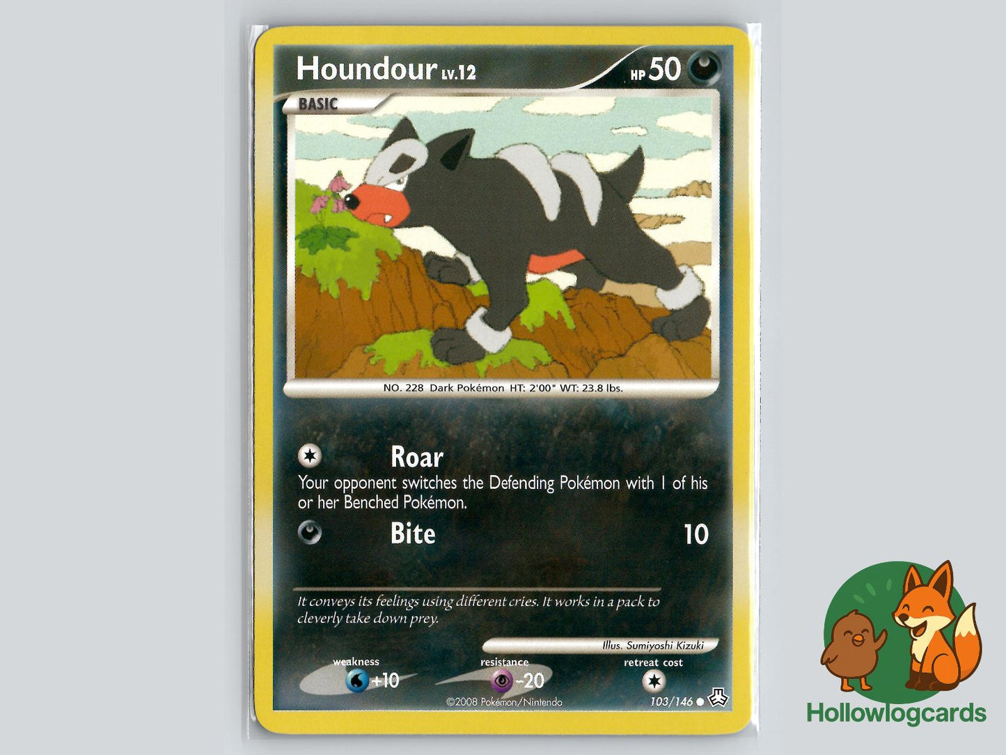 Houndour (103/146) - Legends Awakened Pokémon Card