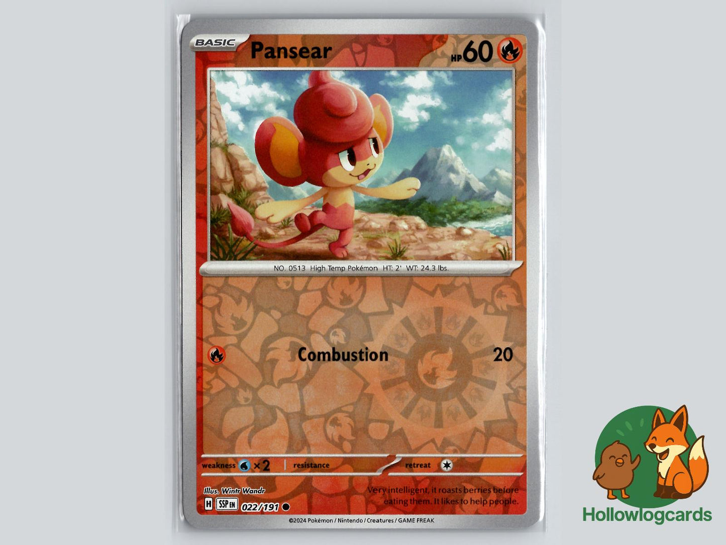 Pansear (022/191) - Surging Sparks Pokémon Card