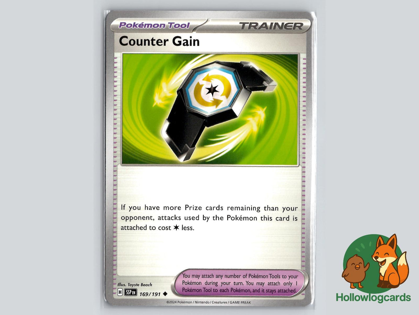 Counter Gain (169/191) - Surging Sparks Pokémon Card