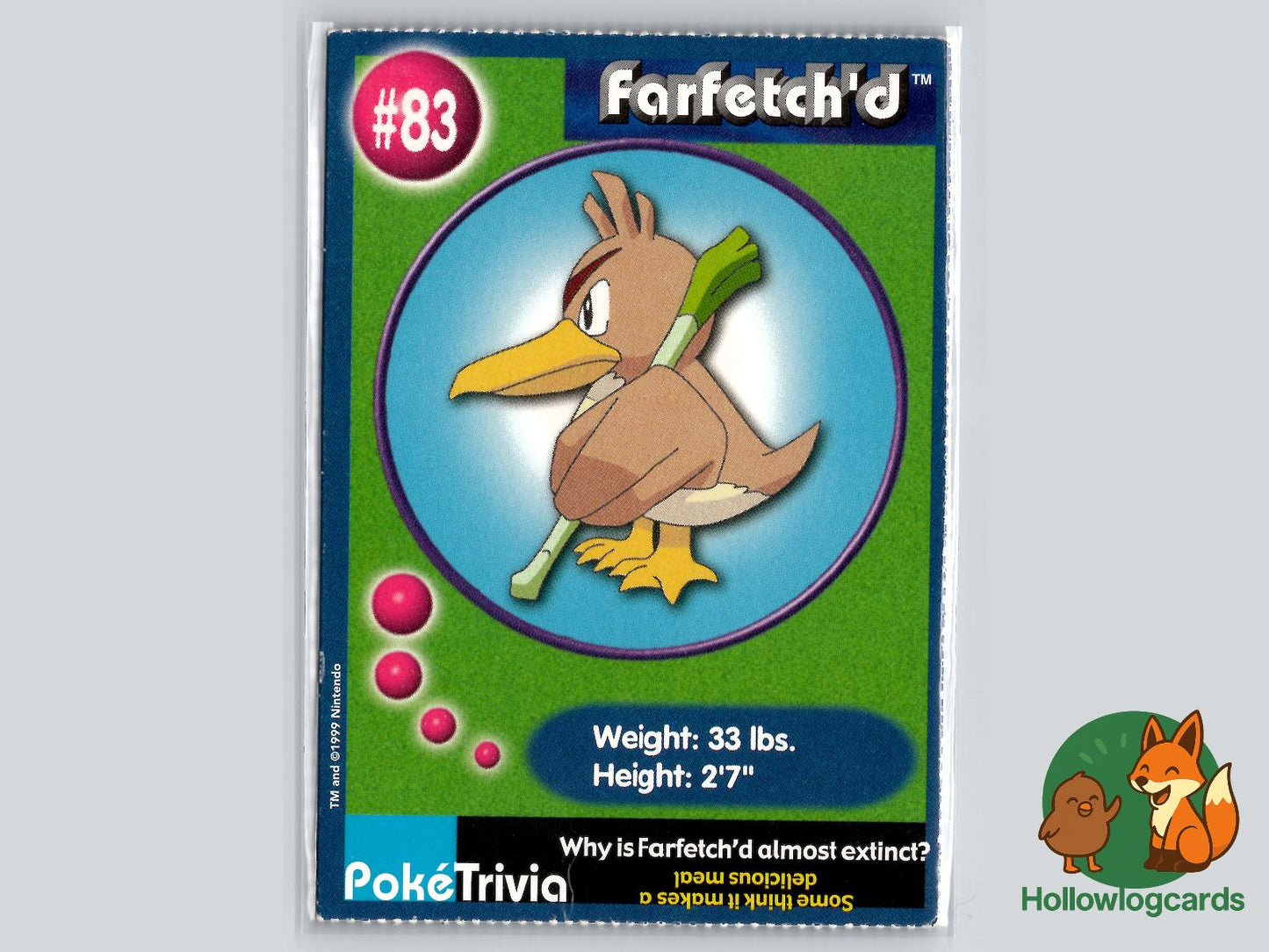 Farfetch'd (83) Pokémon Card
