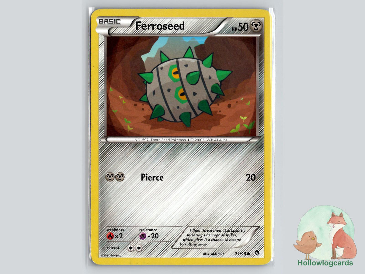 Ferroseed (71/98) - Emerging Powers Pokémon Card