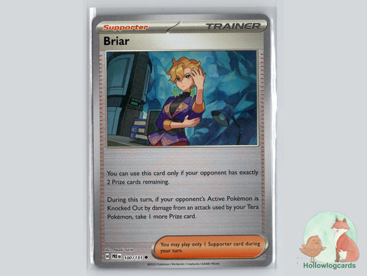 Briar (100/131) - Prismatic Evolutions Pokémon Card