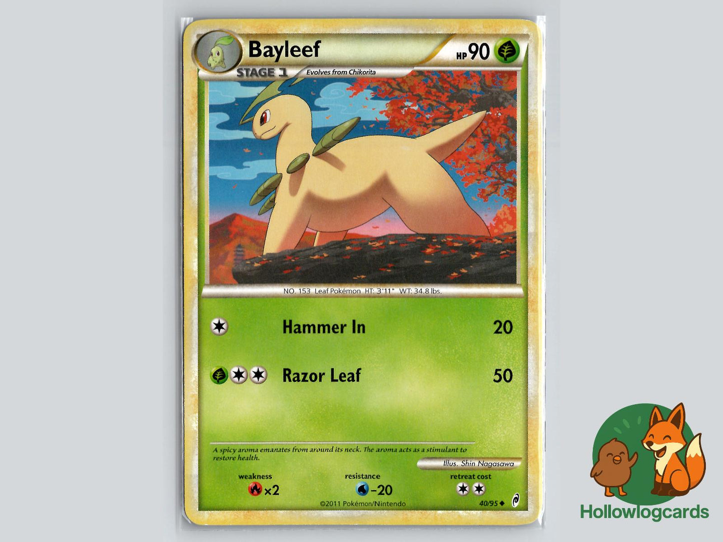 Bayleef (40/95) - Call of Legends Pokémon Card