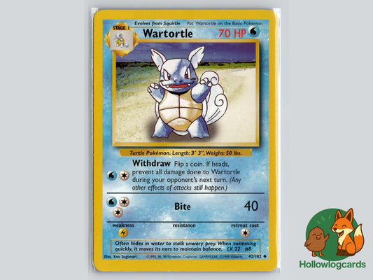 Image of Wartortle Base Set (BS) #42