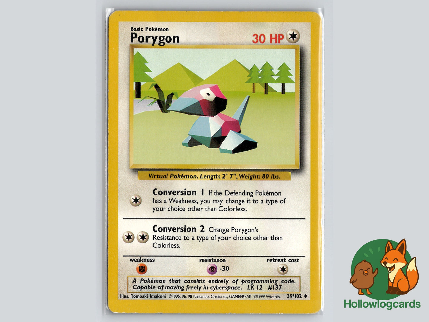 Image of Porygon Base Set (BS) #39