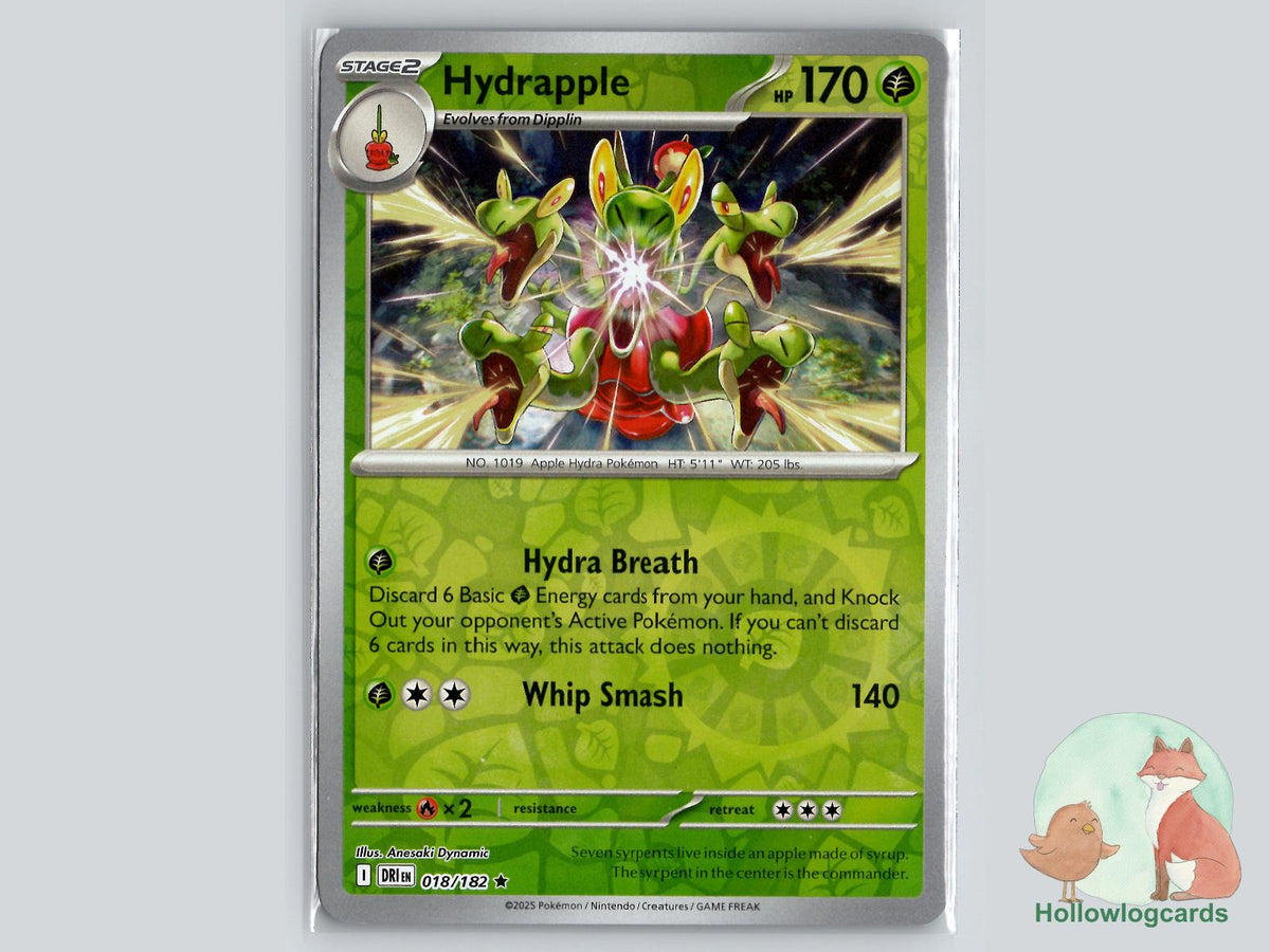 Hydrapple (018/182) - Destined Rivals Pokémon Card