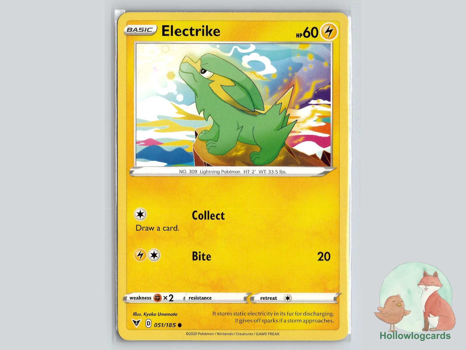 Electrike (051/185) - Vivid Voltage Pokémon Card