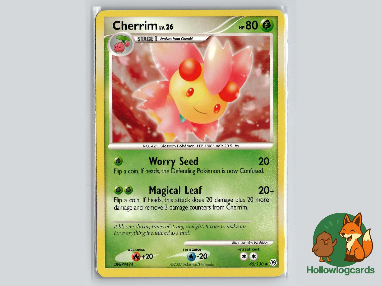 Cherrim (45/130) - Diamond & Pearl Pokémon Card