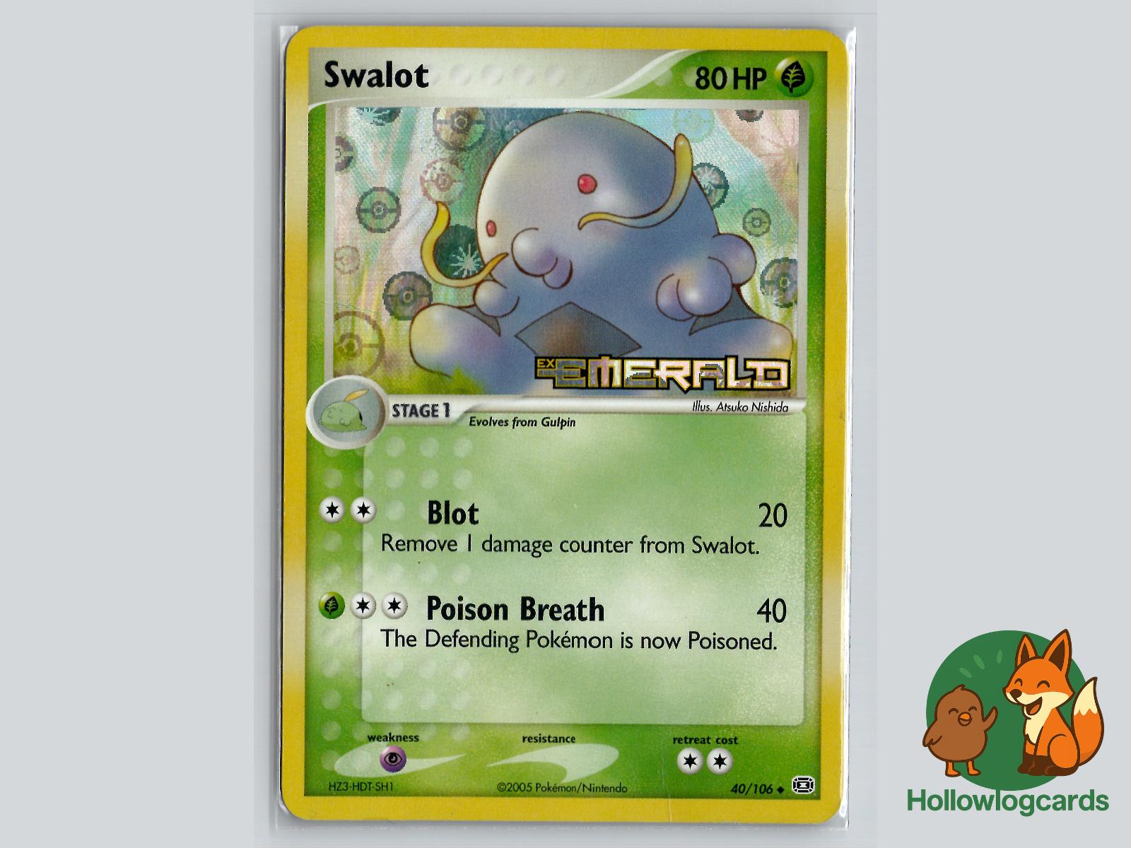 Swalot (40/106) - Emerald Pokémon Card