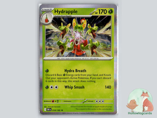 Hydrapple (018/182) - Destined Rivals Pokémon Card