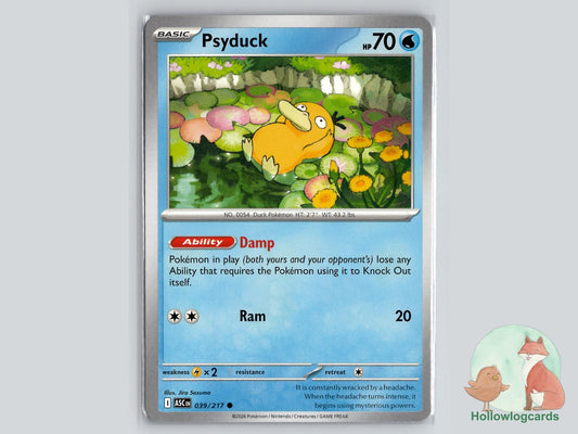 Psyduck (039/217) Pokémon Card