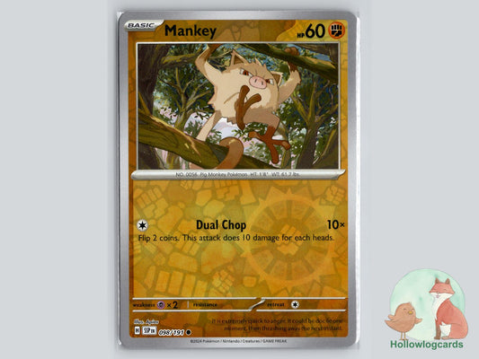 Mankey (098/191) - Surging Sparks Pokémon Card