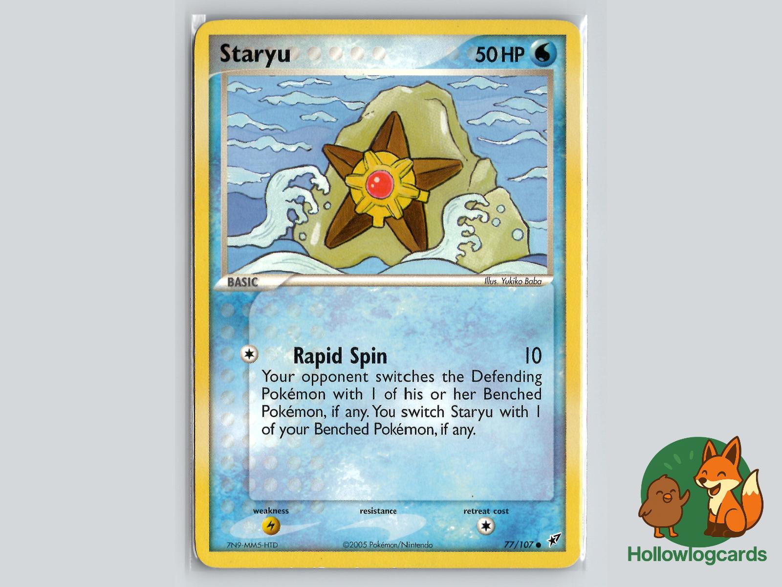 Staryu (77/107) - Deoxys Pokémon Card
