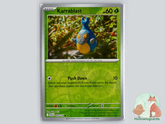 Karrablast (009/159) - Journey Together Pokémon Card
