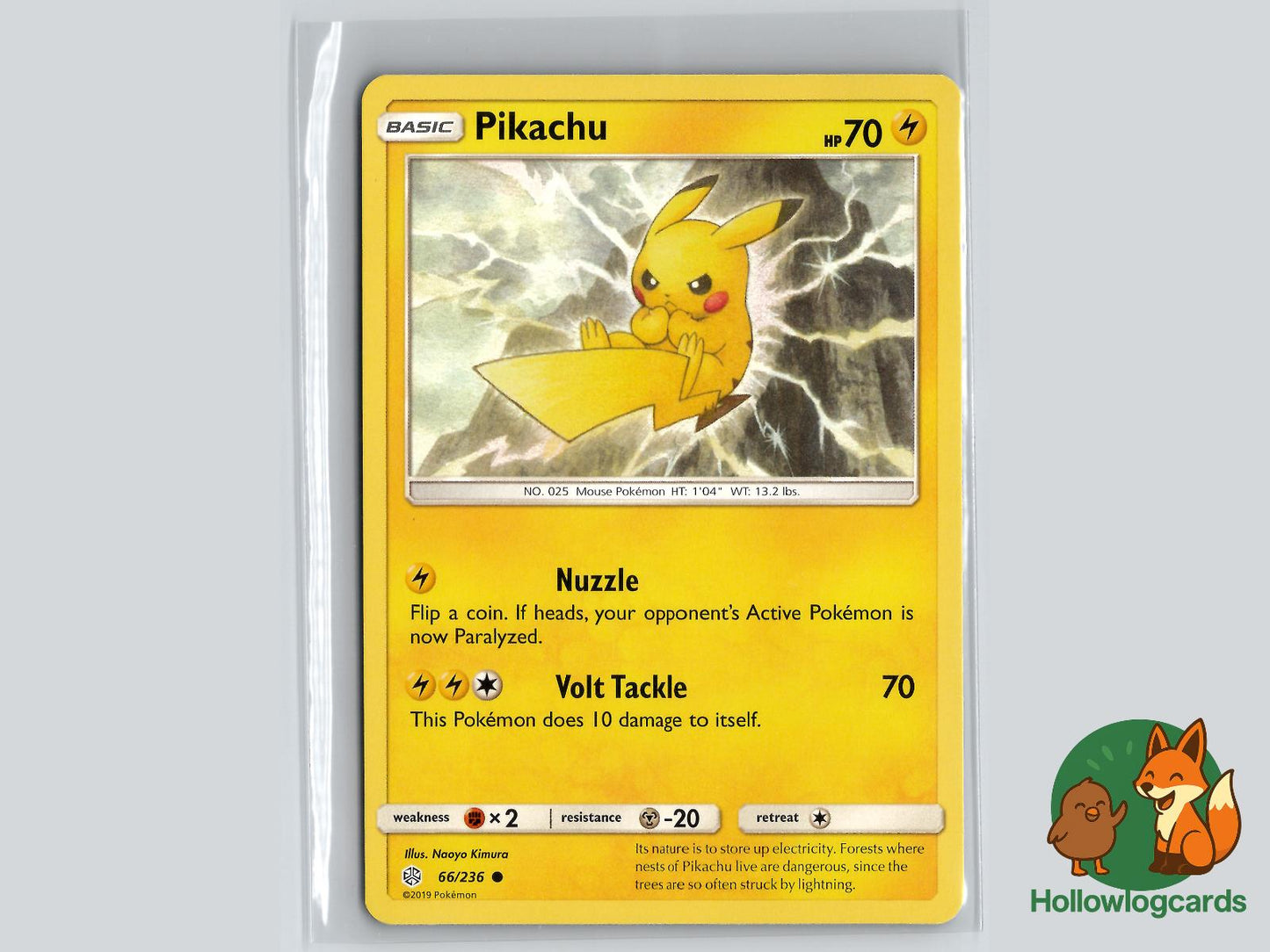 Pikachu (66/236) - Cosmic Eclipse Pokémon Card
