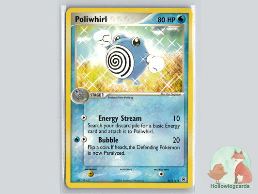 Poliwhirl (46/112) - FireRed & LeafGreen Pokémon Card