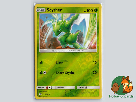 Image of Scyther Hidden Fates (HIF) #005