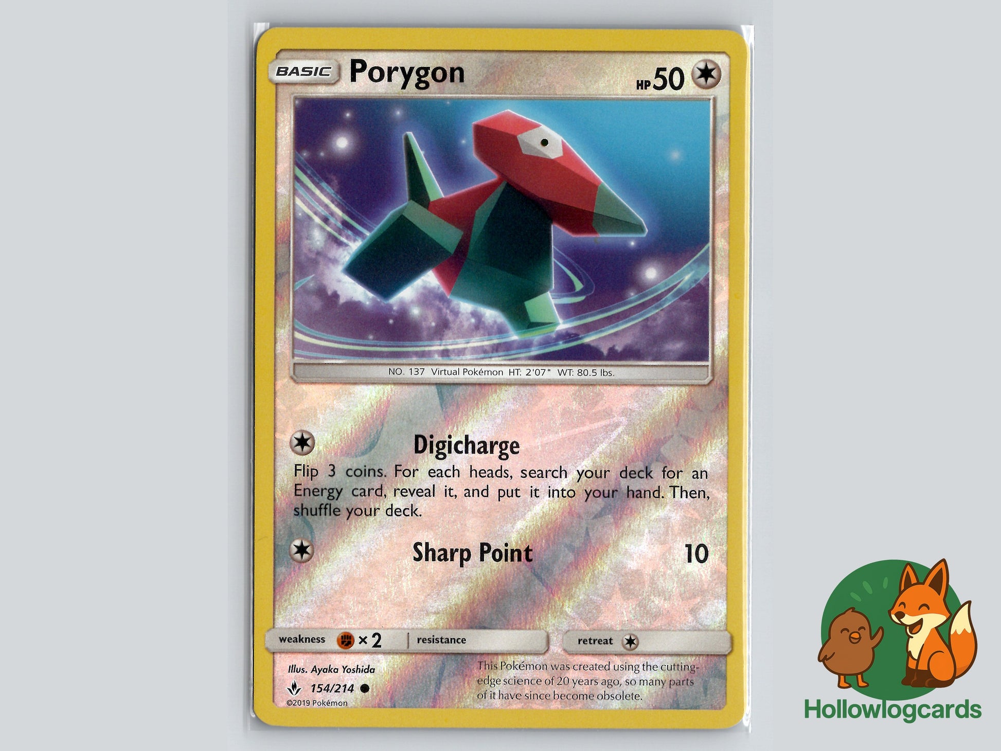 Image of Porygon Unbroken Bonds (UNB) #154