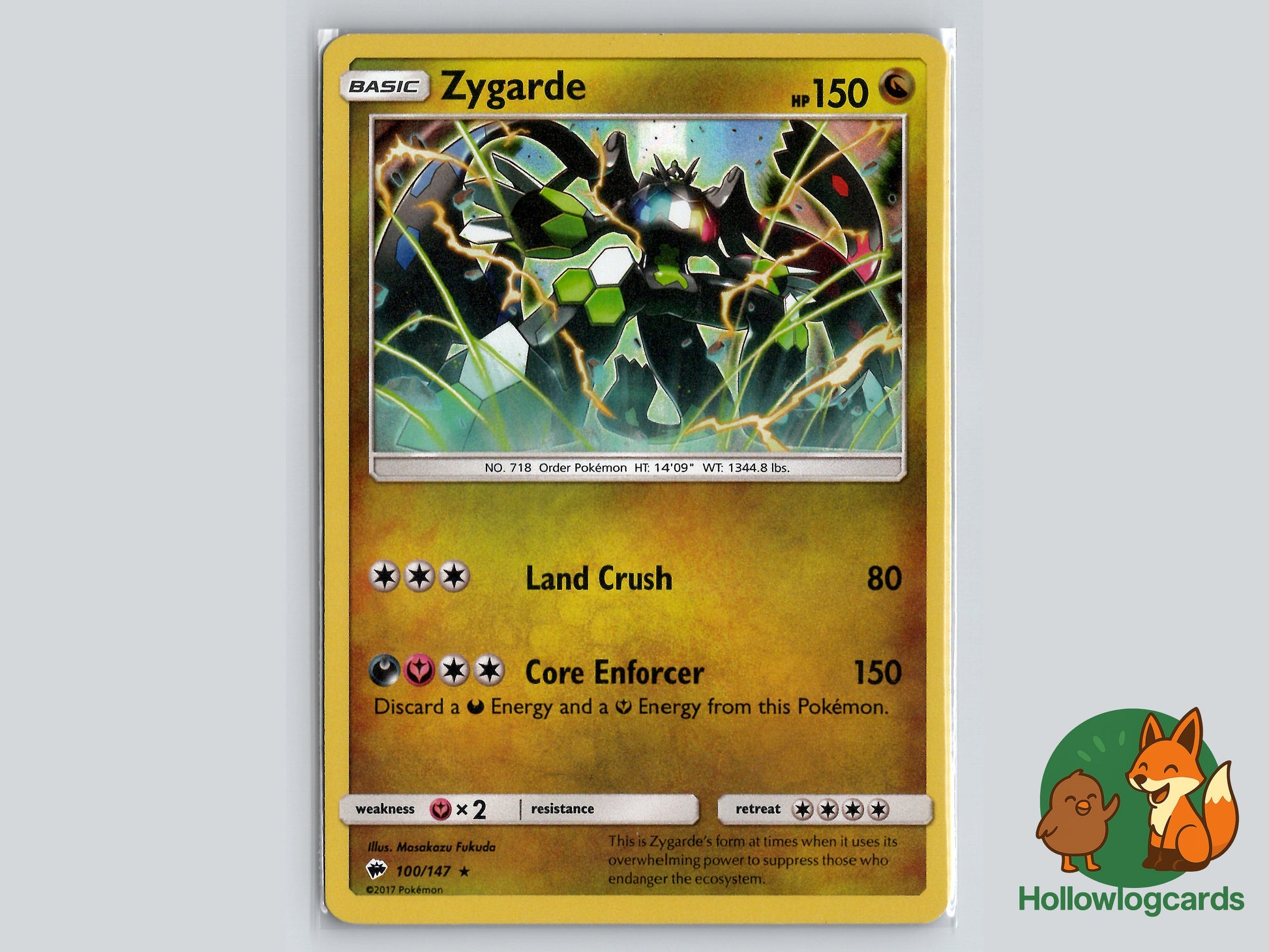 Image of Zygarde Burning Shadows (BUS) #100