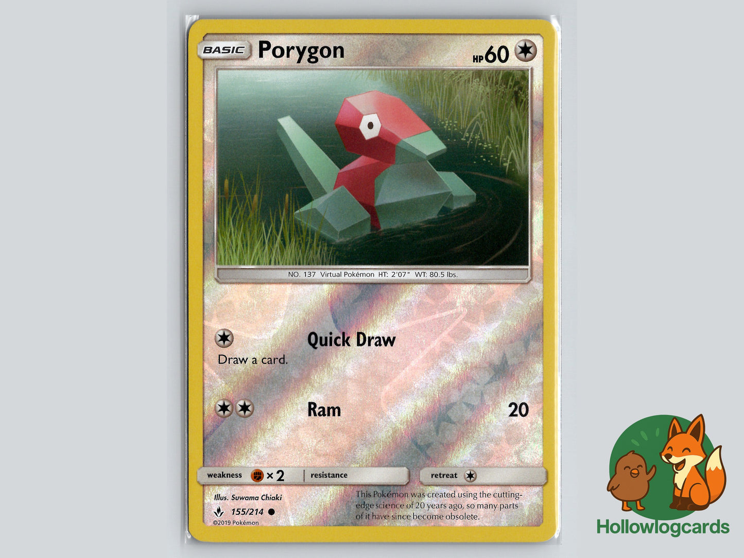 Image of Porygon Unbroken Bonds (UNB) #155