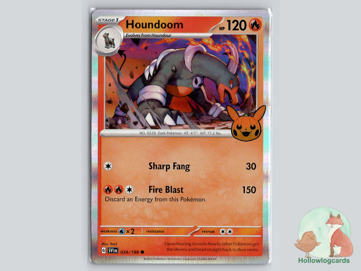 Image of Houndoom Trick or Trade 2023 #34