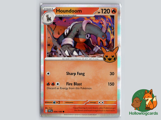 Image of Houndoom Trick or Trade 2023 #34