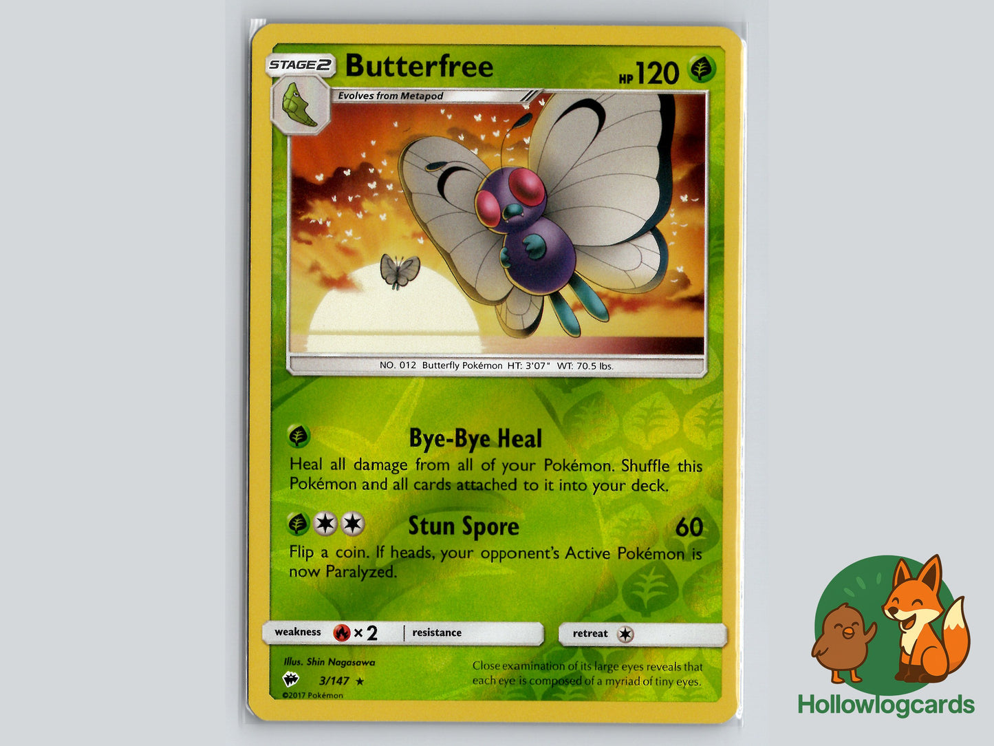 Image of Butterfree Burning Shadows (BUS) #3