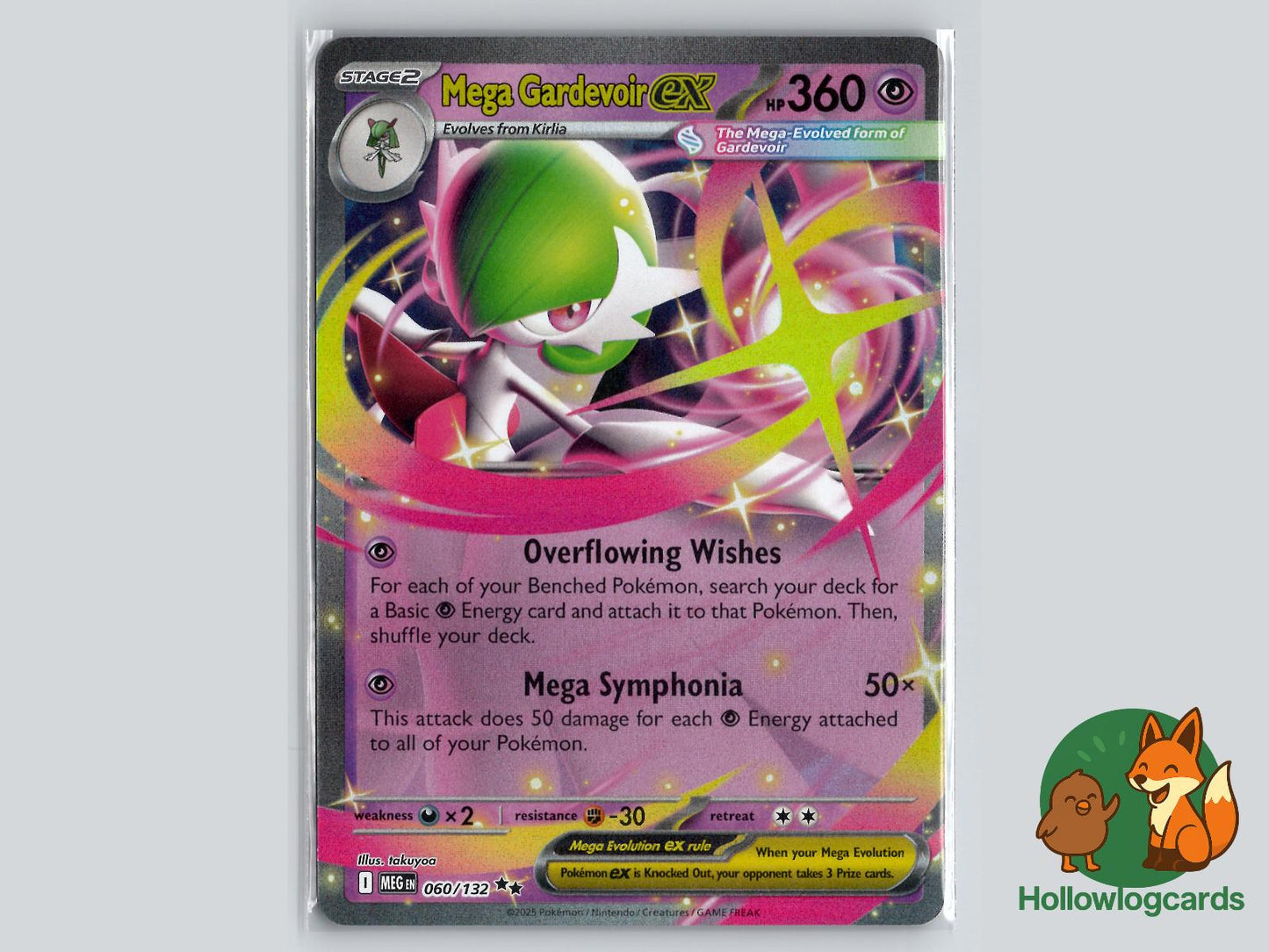 Mega Gardevoir ex (060/132) - Mega Evolution Pokémon Card