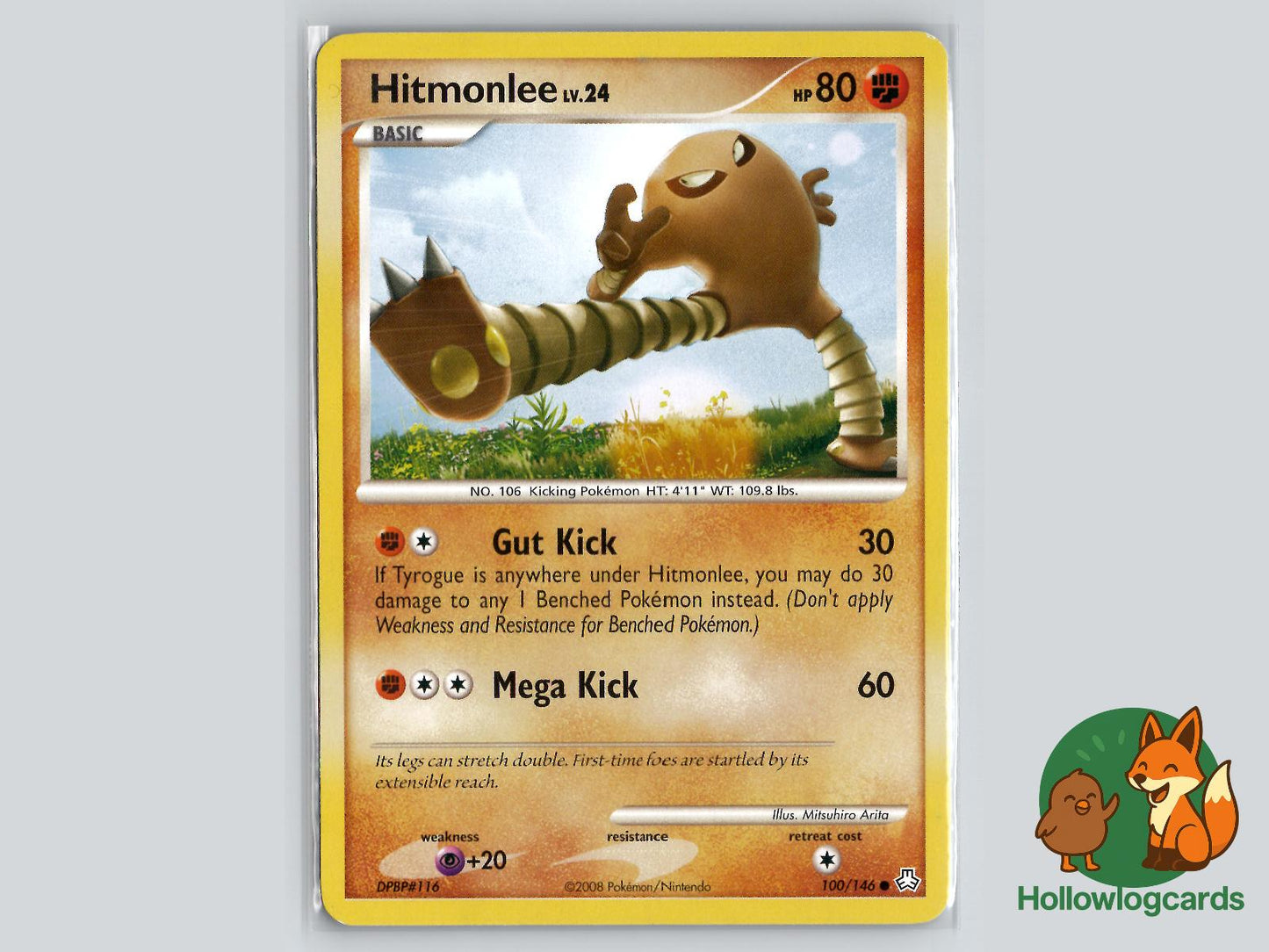 Hitmonlee (100/146) - Legends Awakened Pokémon Card