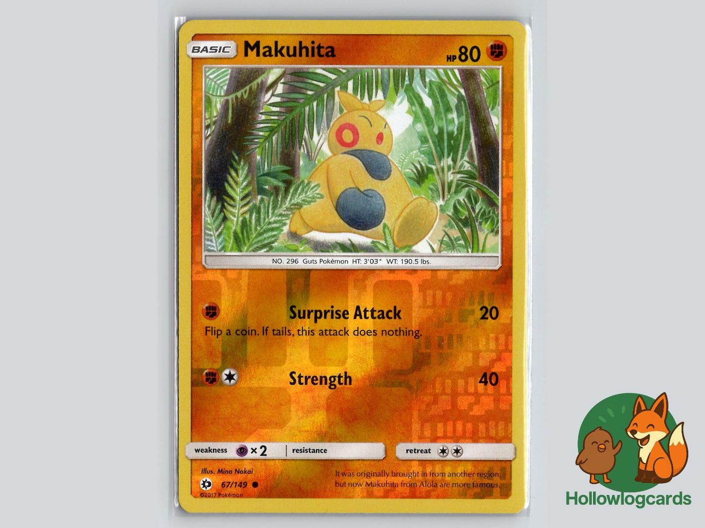 Makuhita (67/149) - Base Pokémon Card