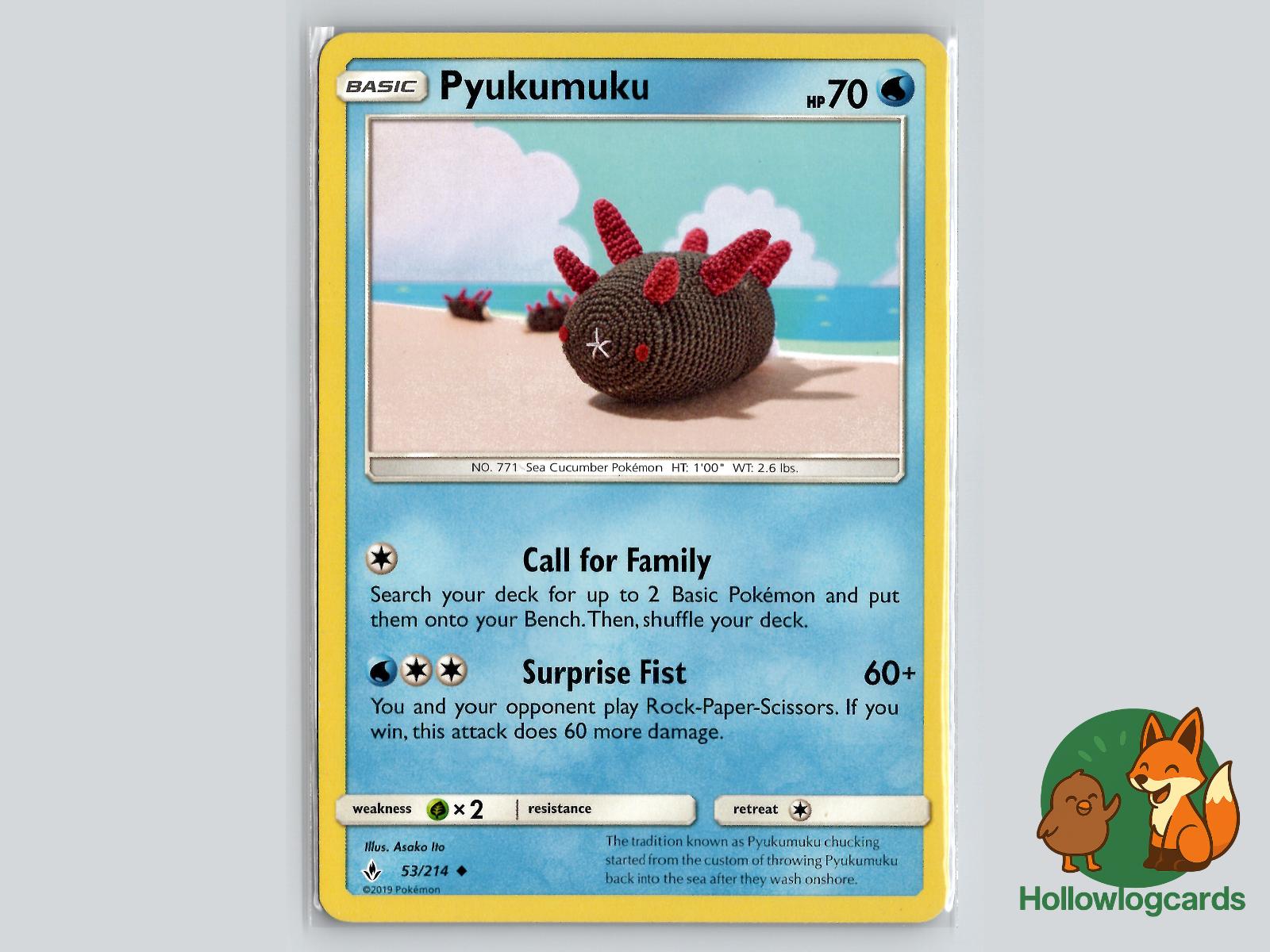 Pyukumuku (53/214) - Unbroken Bonds Pokémon Card
