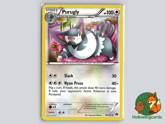 Purugly (94/122) - BREAKpoint Pokémon Card