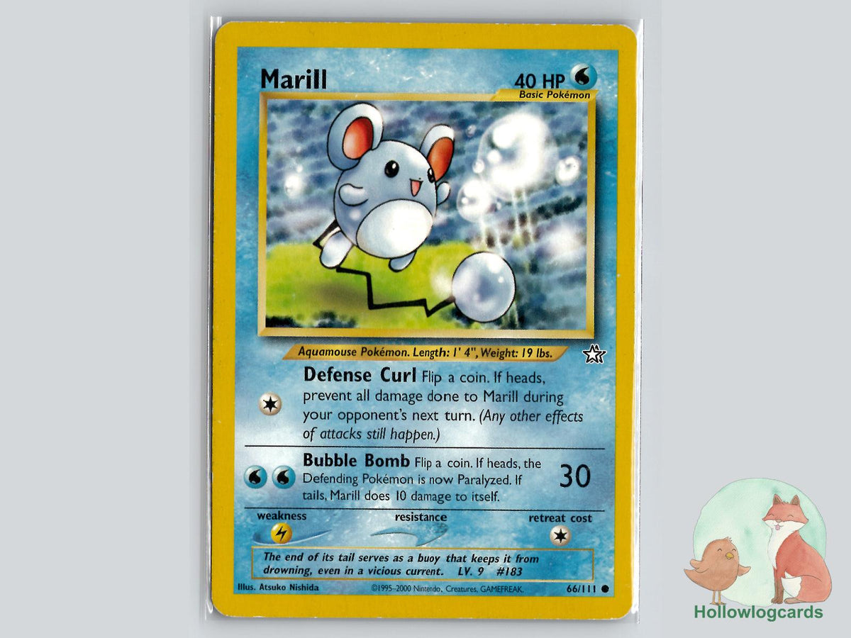 Marill (66/111) - Neo Genesis Pokémon Card
