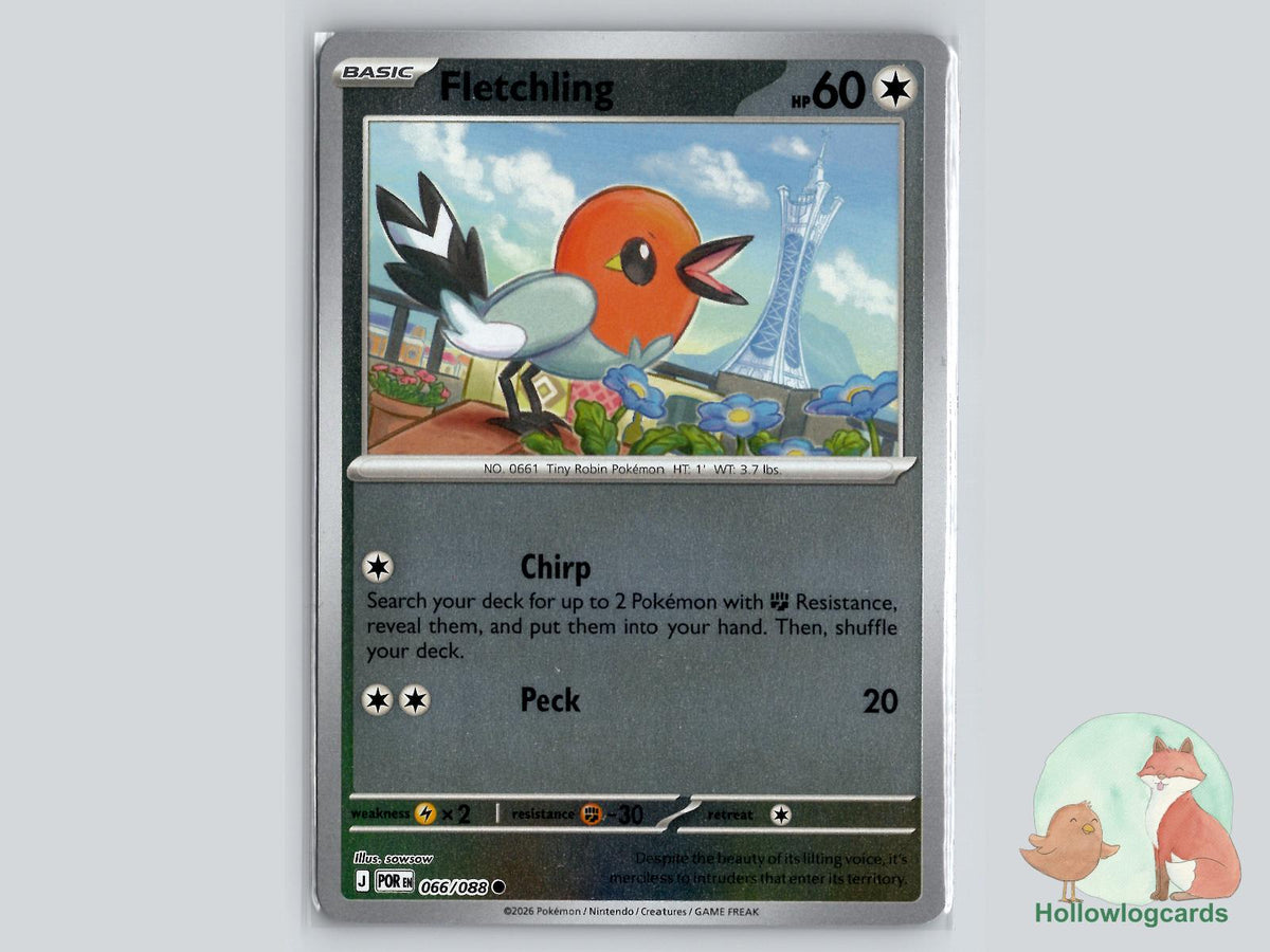 Fletchling (066/088) Pokémon Card