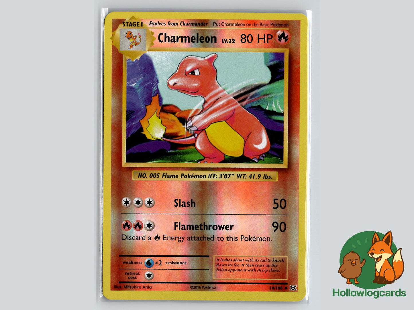 Charmeleon (10/108) - Evolutions Pokémon Card