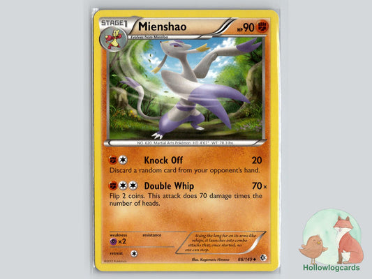 Mienshao (88/149) - Boundaries Crossed Pokémon Card