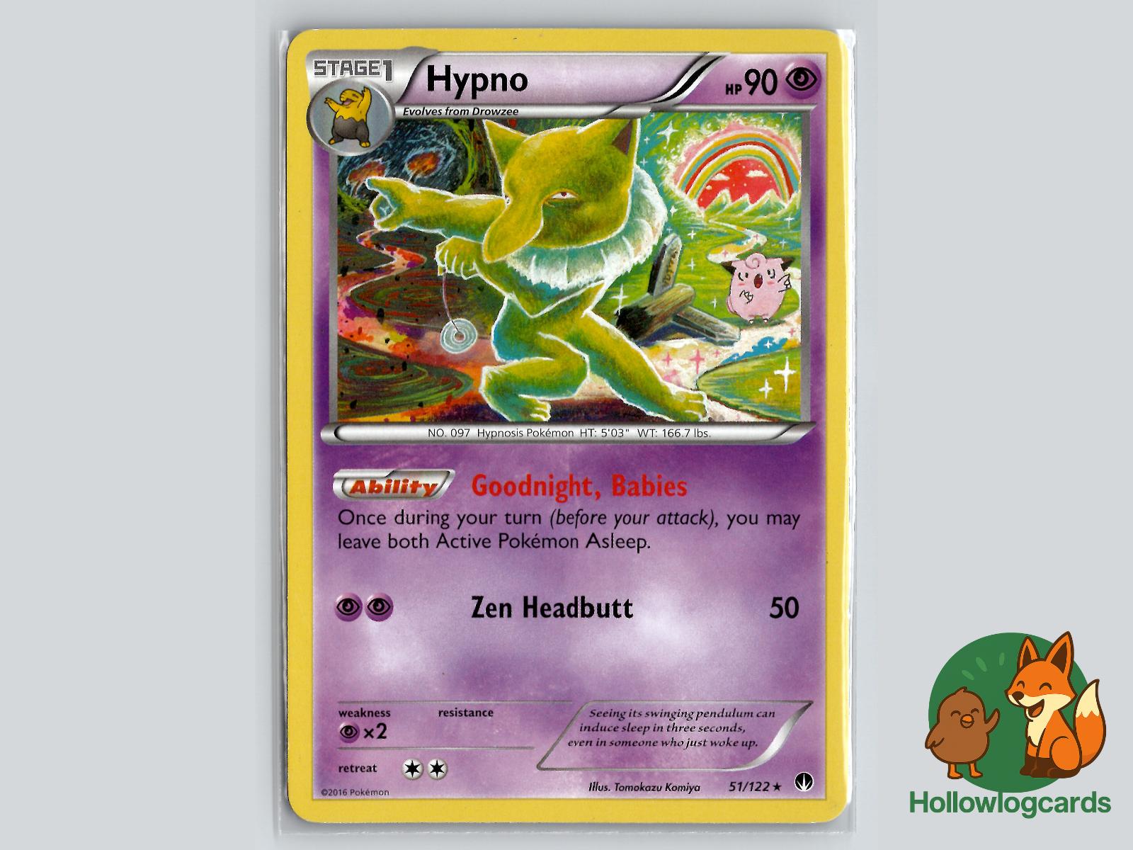Hypno (51/122) - BREAKpoint Pokémon Card