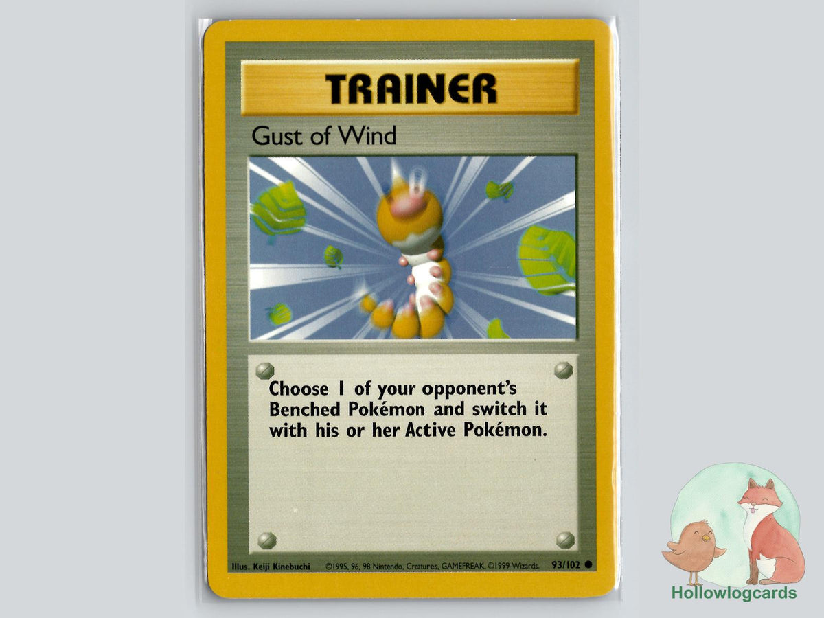 Gust of Wind (93/102) - Base Pokémon Card